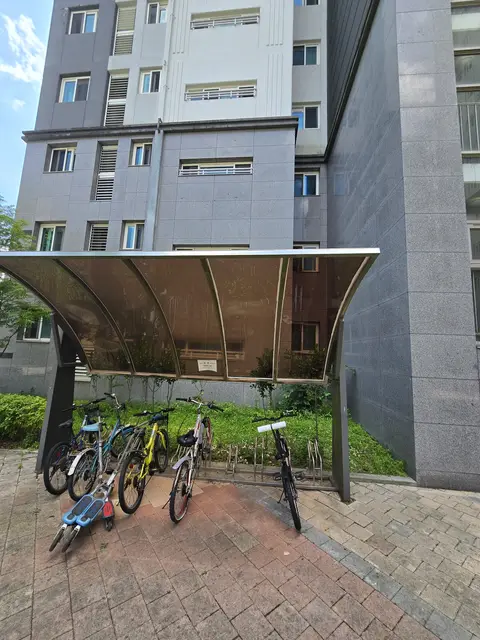 곡면 캐노피 렉산 긁힘·들뜸 점검 이후